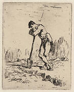 Man Leaning on His Spade (L’Homme appuye sur sa Beche)