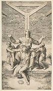 Pietà with Angels in front of the Cross