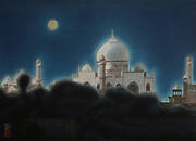 View of the Taj Mahal