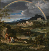 Heroic Landscape with Rainbow