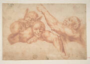 Study of Figures from Michelangelo's Last Judgment, Sistine Chapel