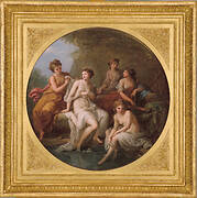 Diana and her nymphs bathing