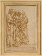 Study of Four Saints (Peter, Paul, John the Evangelist, and Zeno)