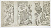 Saint Peter and Saint John Healing the Cripple at the Gate of the Temple