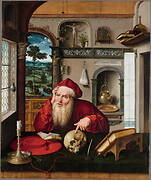 Saint Jerome in His Study