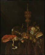 Still Life with Lobster and Fruit