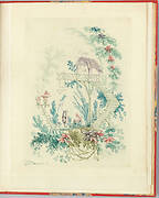 Ornamental Design from "Nouvelle suite de cahiers chinois a l'usage des dessinateurs et des peintres" No.3, Inventes et dessines par Jean Pillement. Graves par Anne Allen.