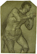 Study of a Supplicant Male Figure