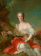 Portrait of Constance-Gabrielle-Magdeleine Bonnier de la Mosson as Diana