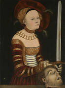 Portrait of a Lady of the Saxon Court as Judith with the Head of Holofernes