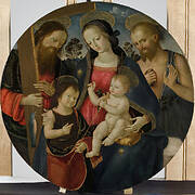 Virgin and Child with the Infant St. John the Baptist and Saints Andrew and Jerome