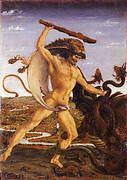 Hercules and the Hydra and Hercules and Anteo