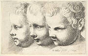 Three children's heads