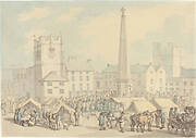 Market Day at Richmond in Yorkshire