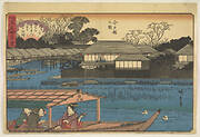 Kinparo, from the series, Edo komei kaitei zukushi Imadobashi no zu