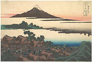 冨嶽三十六景　甲州伊沢暁|Dawn at Isawa in Kai Province (Kōshū Isawa no akatsuki), from the series Thirty-six Views of Mount Fuji (Fugaku sanjūrokkei)