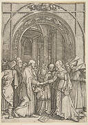 The Betrothal of the Virgin, from The Life of the Virgin (copy)