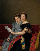 Portrait of the Sisters Zénaïde and Charlotte Bonaparte