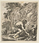 St. John the Baptist Drawing Water from a Spring