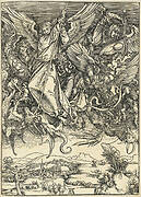 Saint Michael Fighting the Dragon