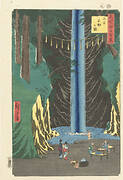 One Hundred Famous Views of Edo “udo Waterfall in Oji”