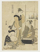 Print from the series, Onna fuzoku jussun kagami