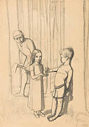 Study for The Woodman's Daughter