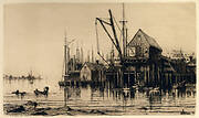 Old Boat House, Gloucester, Massachusetts