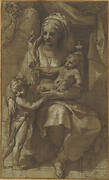 The Holy Family with the Infant John the Baptist