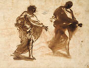 Two Studies for the Figure of Joseph