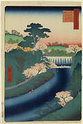 Dam on the Otonashi River at Oji, No. 19 in One Hundred Famous Views of Edo