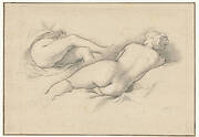 Studies of a Reclining Female Nude