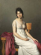 Portrait of a Young Woman in White