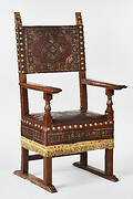 Armchair from the original furnishings of the György Ráth Villa