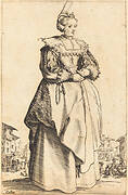 Noble Woman with a Small Hat