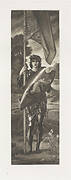 St. George. From the portfolio: The Work of E. Burne-Jones.