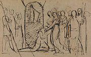 Study of Mary, Queen of Scots, Going to Execution