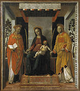 Virgin with Child between Saints Faustinus and Jovita