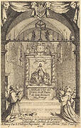 Frontispiece for the Miracles and Graces of Our Lady of "Bon-Secours-les-Nancy"