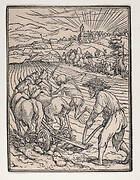 The Peasant (or Ploughman), from The Dance of Death