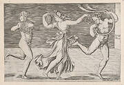 Speculum Romanae Magnificentiae: Dance of Fauns and Bacchants