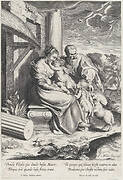 The Holy Family with Saint John the Baptist