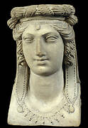 Head of a caryatid