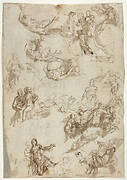 Studies for The Allegories of Love