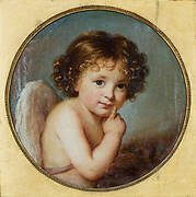 Cupid (portrait of B.M. Yusupov)