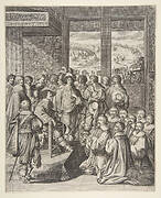 Louis XIII Listens to the Provost of the Merchants of Paris on December 23, 1628