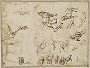 Studies of Horses [verso]