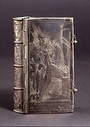 Prayer book with etched cover