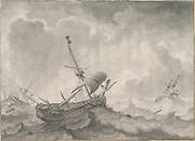 Ships on a Stormy Sea, 1698