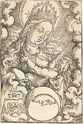 Virgin and Child in the Clouds